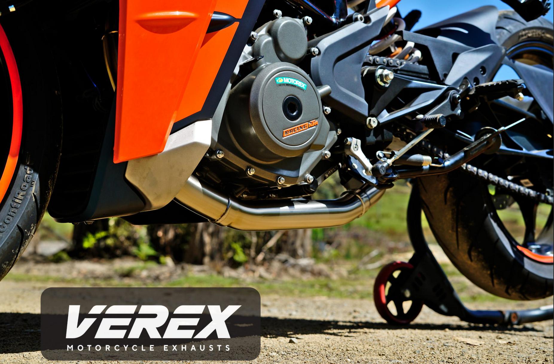 KTM DUKLE 390 触媒レス・エキゾーストヘッダー VEREX | バイク