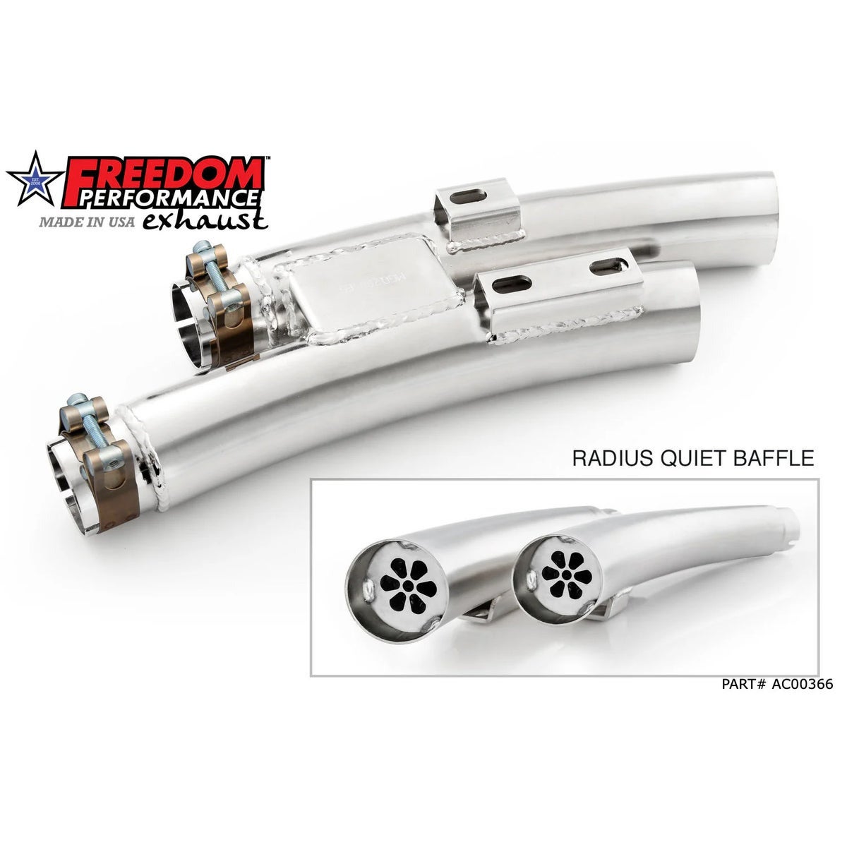 Indian Chief ラジカルラディウス 2-2 フエキゾーストマフラー用 消音バッフル フリーダムパフォーマンス_2