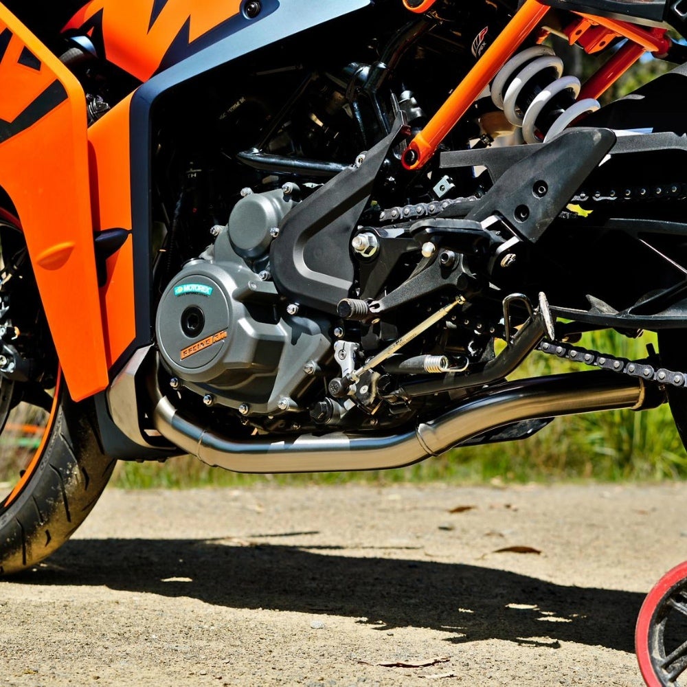 KTM RC390 エキゾーストヘッダー+ 触媒レス・リンクパイプセット VEREX