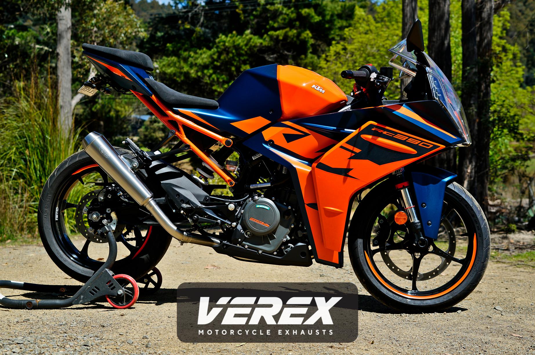KTM RC390 22- フルエキゾーストシステム VEREX | バイクカスタム
