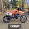KTM 890 アドベンチャー/R　25-デキャット・リンクパイプ/触媒レス・中間パイプ ユーロ5＋VEREX_5