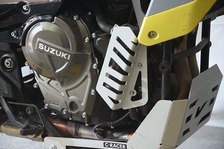 Vストローム800/DE ウォーターポンプガード 右側 エンジンガード C-RACER_7