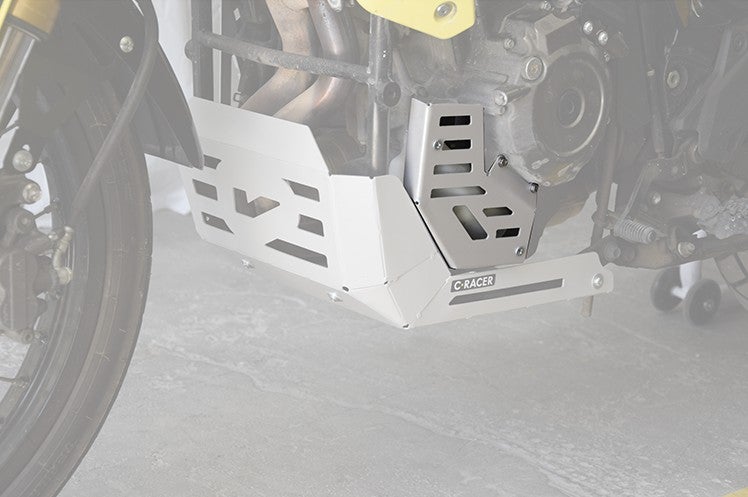 Vストローム800/DE クーラントリザーバーガード 左側 エンジンガード C-RACER_7
