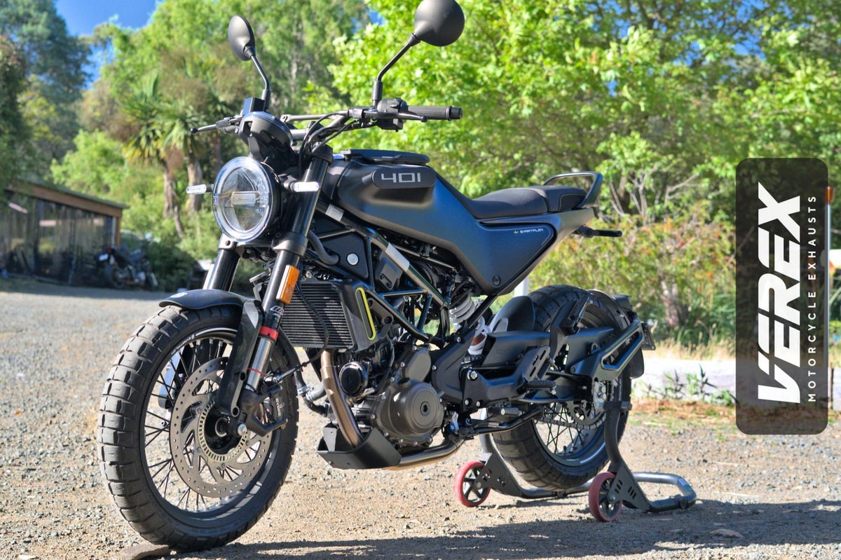 ハスクバーナ ヴィットピレン401/スヴァルトピレン401 21-24 エキゾーストヘッダー触媒レス・リンクパイプ VEREX_2