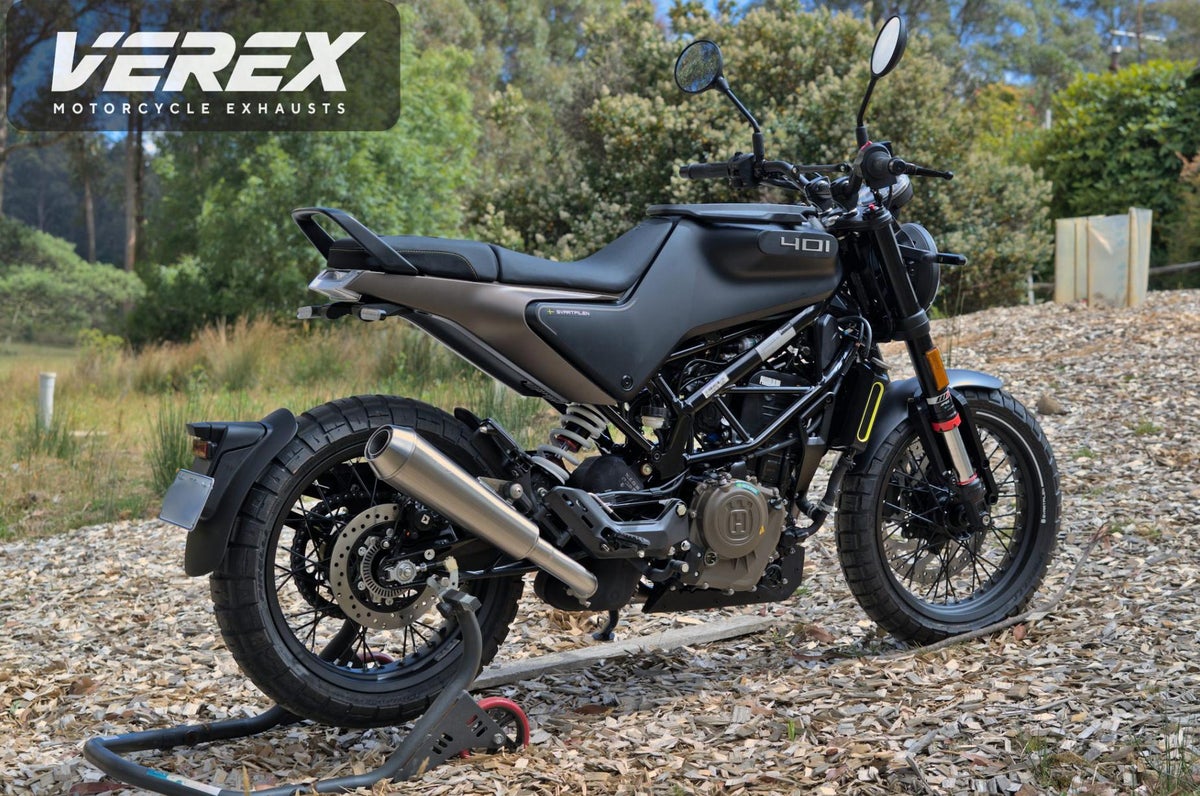 ハスクバーナ ヴィットピレン401/スヴァルトピレン401 21-24 スリップオンマフラー VEREX_2