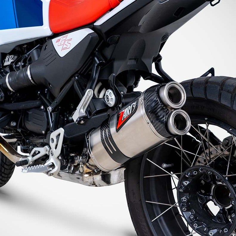 ZARD スリップオンマフラー　R80 BMW R12 G/S (25-26) スリップオン マフラー シルバー 