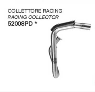 YAMAHA WR125R (26-) レーシングコレクターパイプ ARROW_2