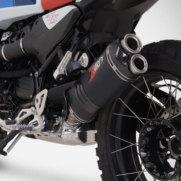 BMW R12/R12nineT スリップオンマフラー ハイパイプ チタン ブラック E