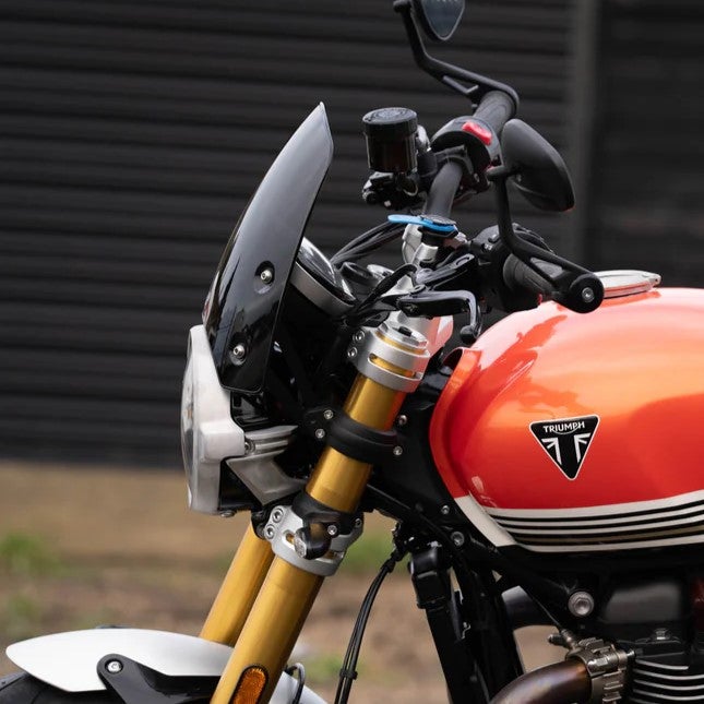 スピードツイン1200 2025- スクリーン クラシックS3 ブラック Dart Flyscreen