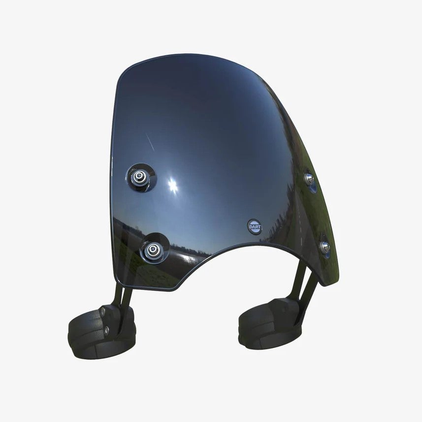 商品本体画像 スピードツイン1200 2025- スクリーン クラシックS3 ブラック Dart Flyscreen