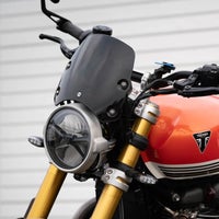 スピードツイン1200 2025- スクリーン ピラニアS3 ブラック Dart Flyscreen