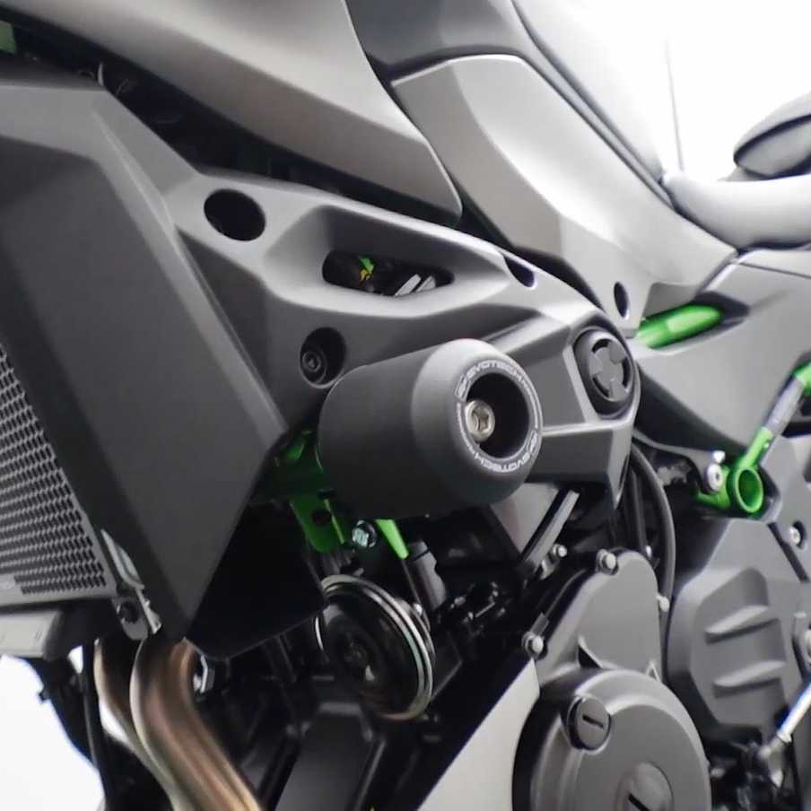Kawasaki Z500 (24-) フレームスライダー（クラッシュプロテクション） Evotech Performance_1