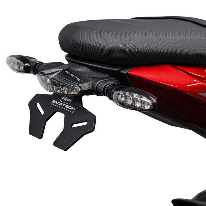 Triumph トライデント800 (26-) フェンダーレスキット（クリアリアライト） Evotech Performance_1