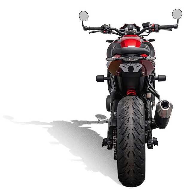 Triumph トライデント800 (26-) フェンダーレスキット（クリアリアライト） Evotech Performance_5