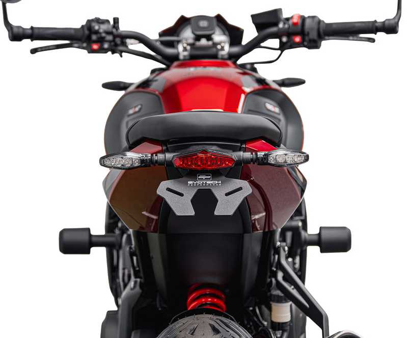 Triumph トライデント800 (26-) フェンダーレスキット（レッドリアライト） Evotech Performance_2