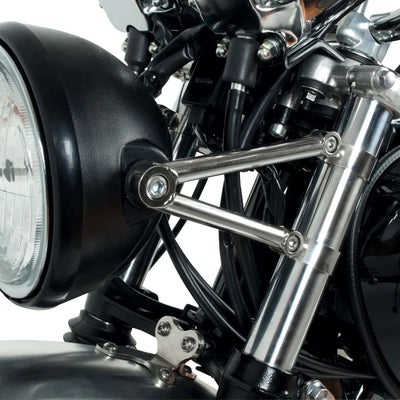 KEDO ケドー ショート フロントフェンダー アルミ SR400/500 