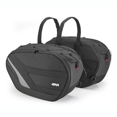 GIVI Easy-T サイドバッグ EASY10 (容量27-35L) 2個セット | バイク 