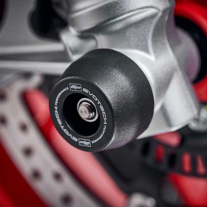 Aprilia RS660 Factory (25-) アクスルスライダー(スピンドルボビン)キット Evotech Performance_1