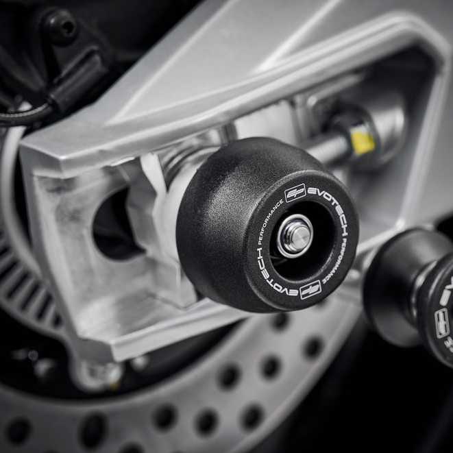 Aprilia RS660 Factory (25-) アクスルスライダー(スピンドルボビン)キット Evotech Performance_5