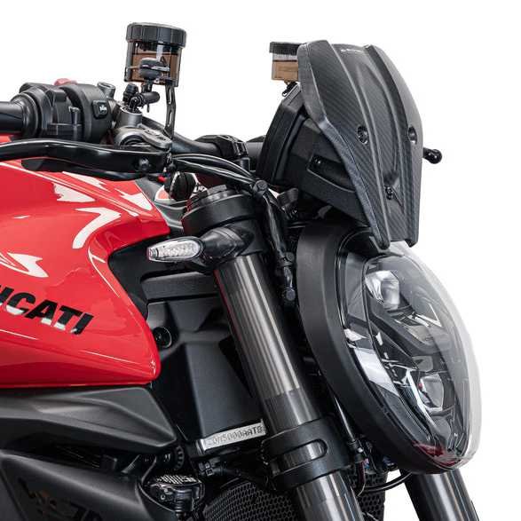 Ducati モンスターV2 (26-) フライスクリーン Evotech Performance_1