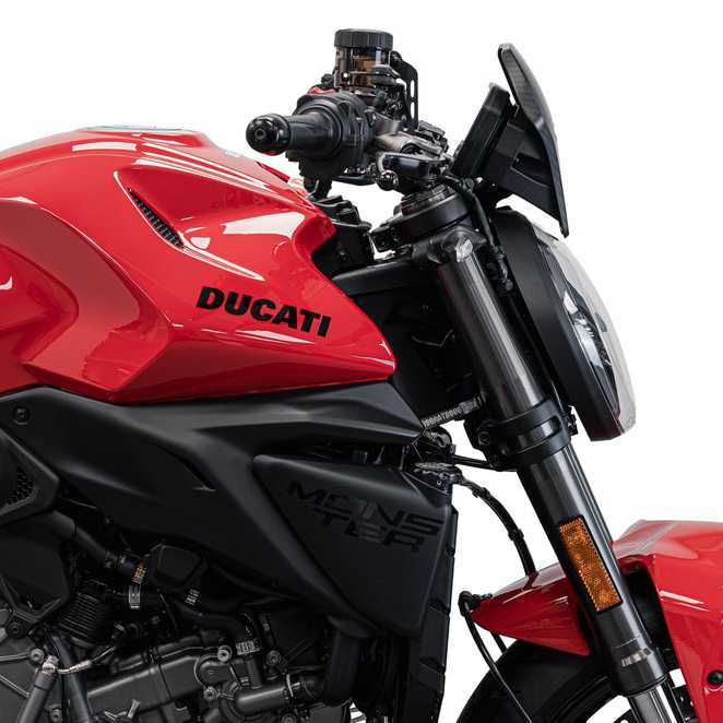 Ducati モンスターV2 (26-) フライスクリーン Evotech Performance_3