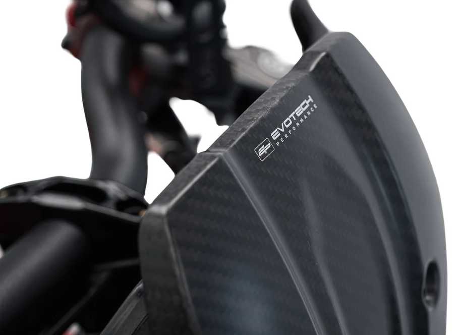 Ducati モンスターV2 (26-) フライスクリーン Evotech Performance_4