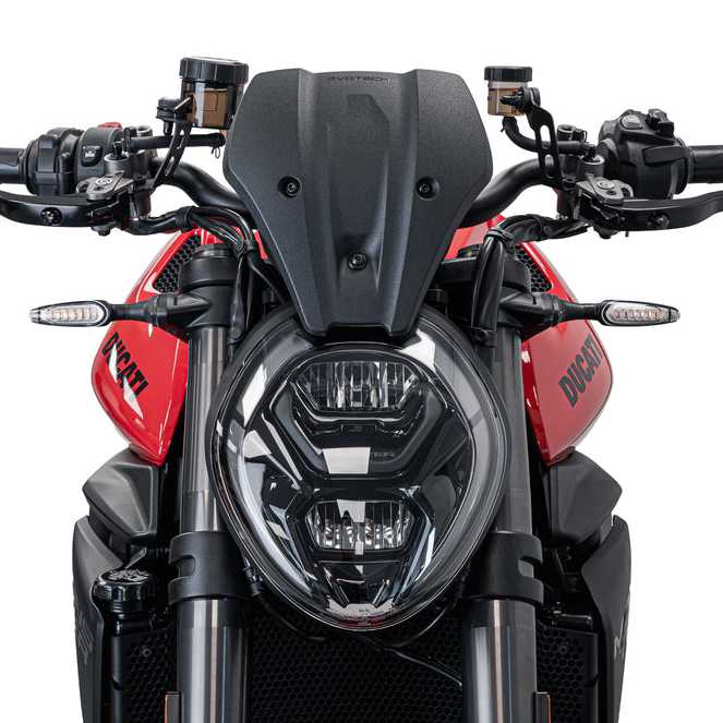 Ducati モンスターV2 (26-) フライスクリーン ABS樹脂 Evotech Performance_2