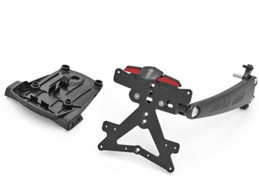 BMW R12 nineT (23-26) ライセンスプレートサポート 「SIDE ARM」 RIZOMA_5