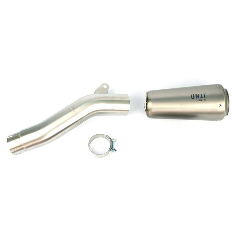 BMW R1200GS/ADV 06-09 GPスタイル チタン スリップオンマフラー UNIT