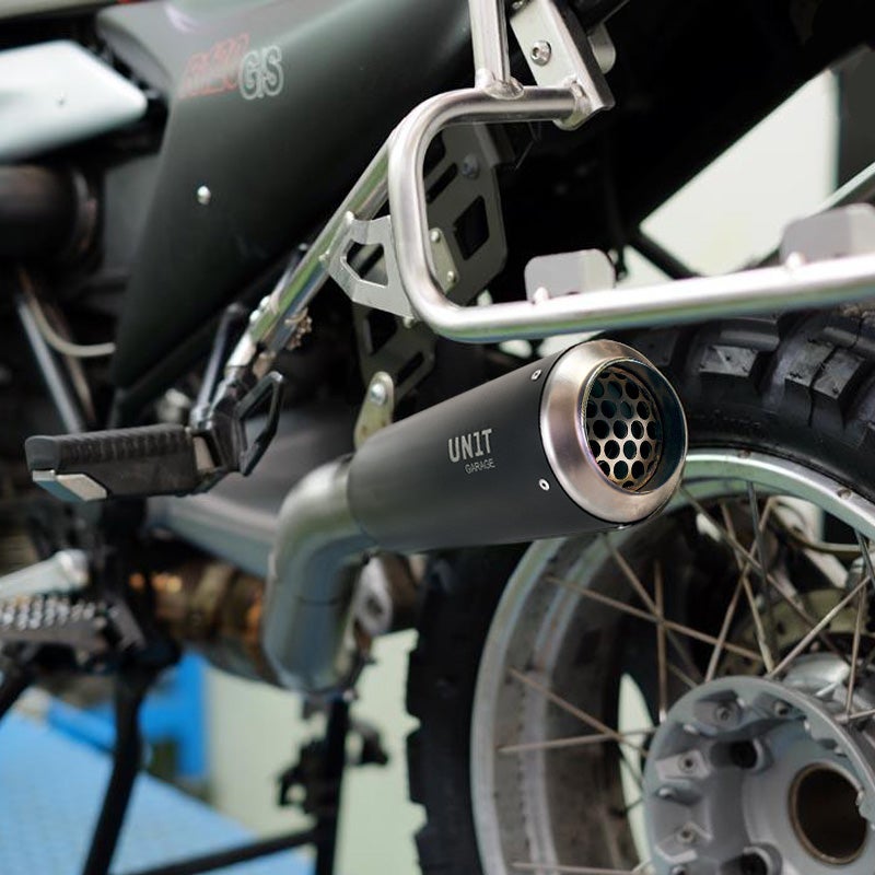 BMW R1200GS/ADV 06-09 GPスタイル チタン スリップオンマフラー