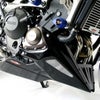 YAMAHA MT-09 (17-20) アンダーカウル ブラック/シルバー POWERBROPNZE_1