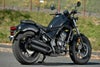 Honda レブル250 (型式：2BK-MC49) パワーヘッダーW マットブラック スリップオン BEAMS_2