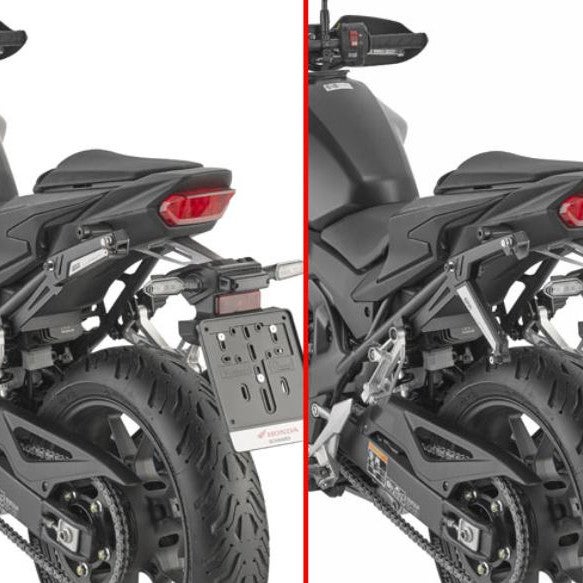 デイトナ ショートスタンド ブラック ヤマハ SR400/500 | バイク