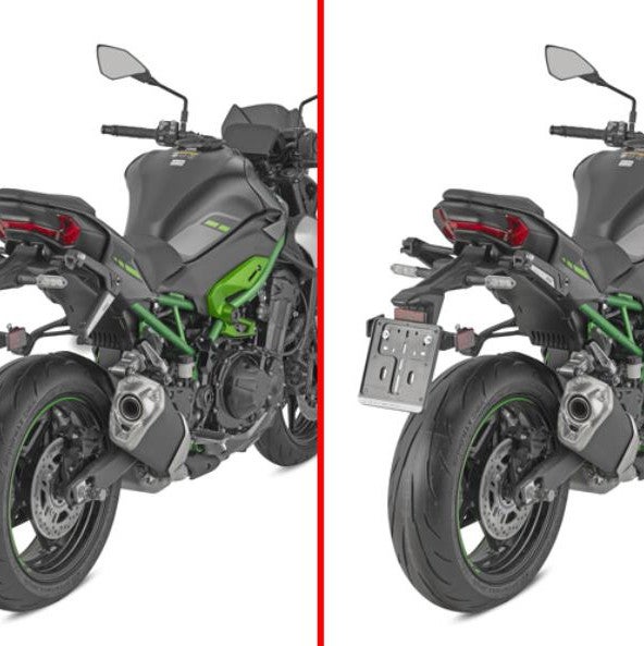 カワサキ Z900 ステルスサイドバッグホルダー GIVI | バイクカスタム