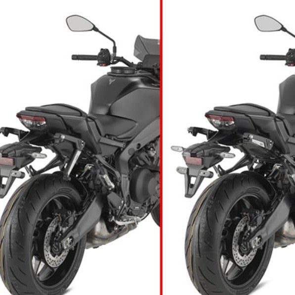 BODYSTYLE リアフェンダー+アルミチェーンガード YAMAHA MT-09 / SP