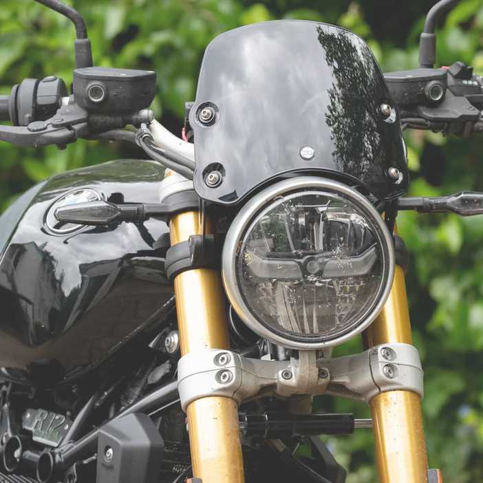 BMW R12 nineT (24-) ピラニアS3 フライスクリーン（トランスルーセントブラック） Dart Flyscreens_1
