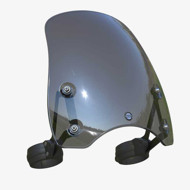 BMW R12 nineT (24-) フライスクリーン Marlin S3 ダークスモーク Dart Flyscreens_1