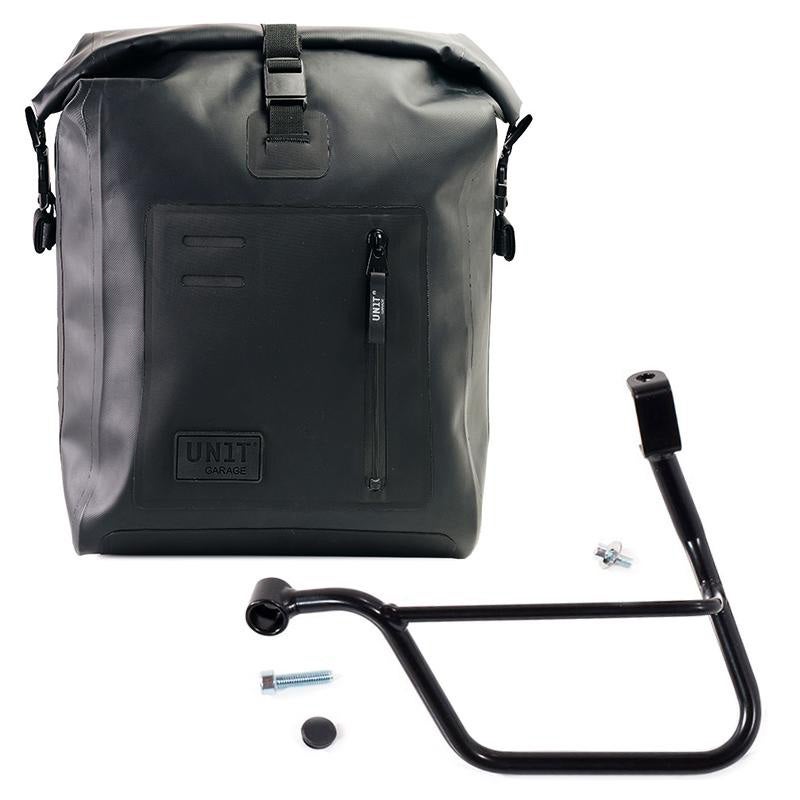 Triumph Bonneville T100 (17-) サイドパニア Khali TPU 左側キャリア付 Unit Garage_1