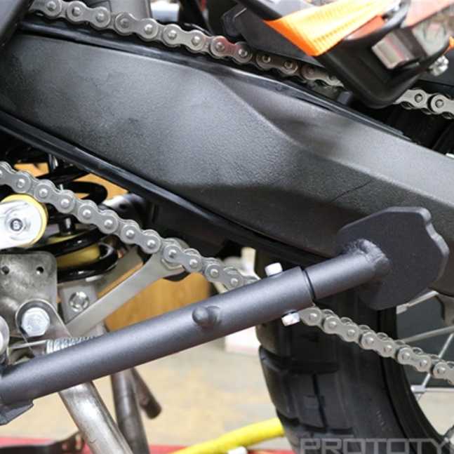 Yamaha テネレ700 (19-24) 調整式キックスタンド＋ローダウンリンク T-Rex Racing_1