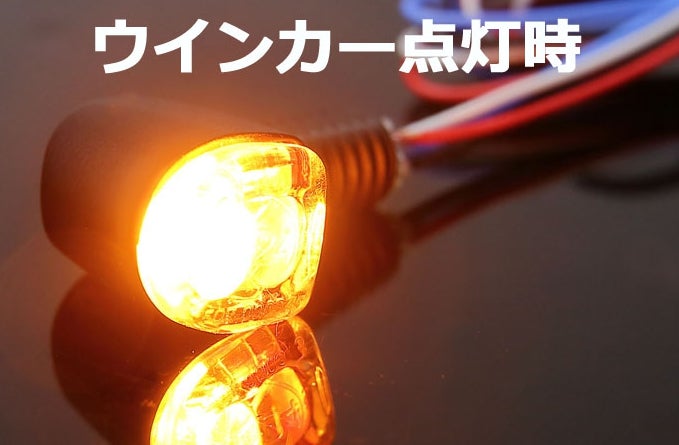 汎用 ウインカー＆テールランプ Nano コンビランプ LED 12V 2個SET