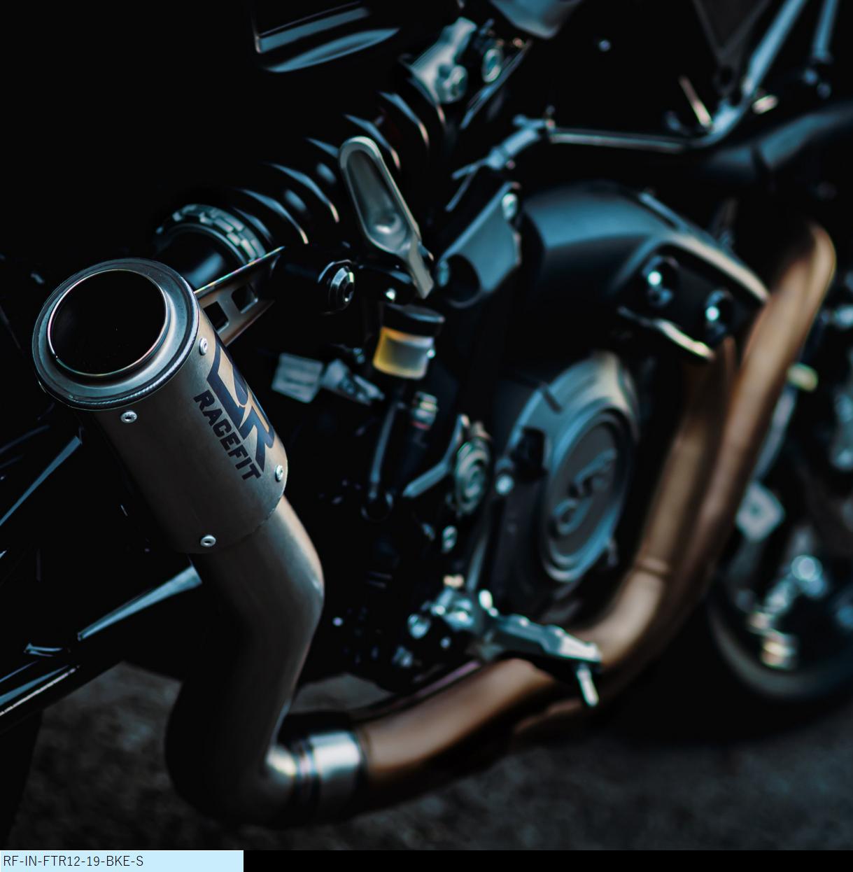 インディアン FTR1200 スリップオンマフラー（触媒レス） VEREX