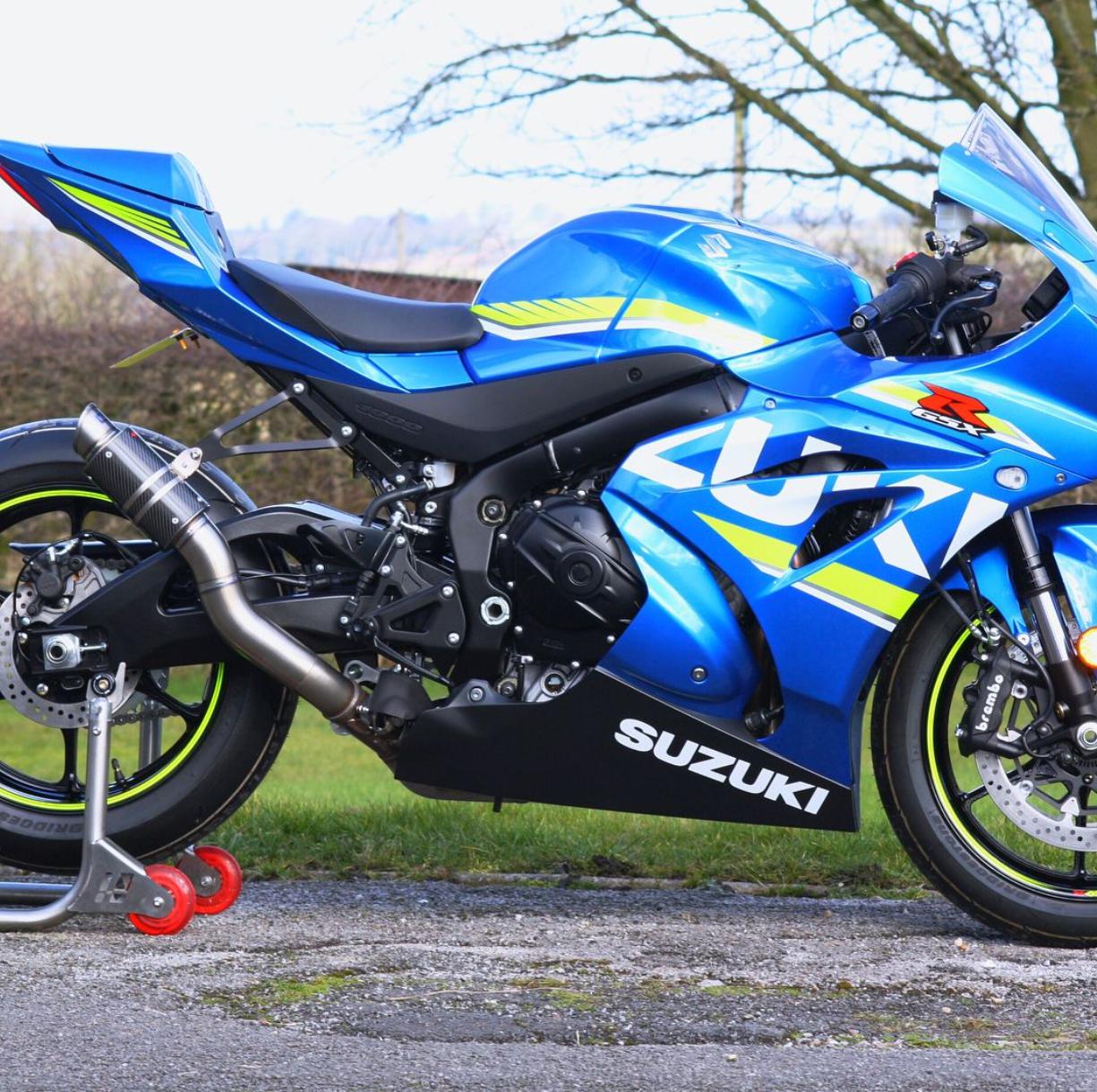 スズキ GSX-R1000 07-08 レース R-77 カーボン スリップオン マフラー