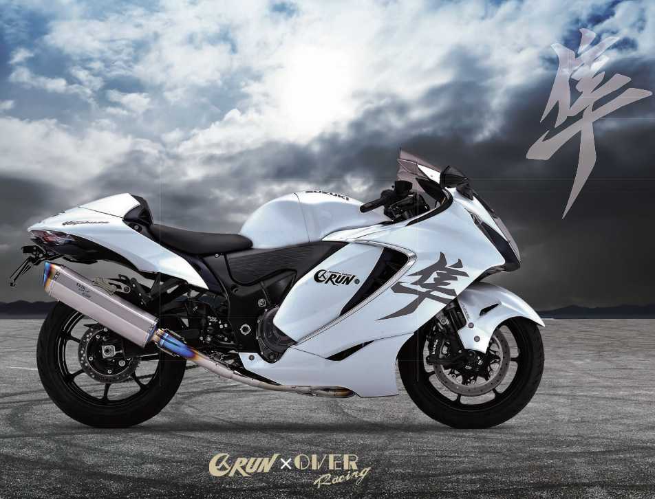 SUZUKI GSX1300R ハヤブサ (21-) TTフォーミュラーRS レーシングマフラー TG-RUN×OVER_2