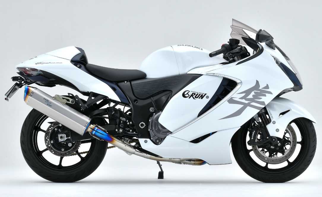SUZUKI GSX1300R ハヤブサ (21-) TTフォーミュラーRS レーシングマフラー TG-RUN×OVER_5