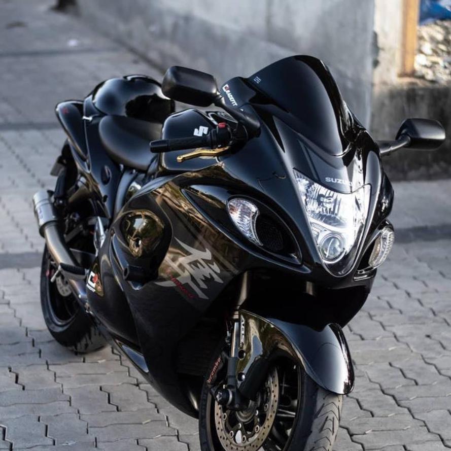 スズキ GSX-R1300 隼（08-19） ブラックエディション スリップオン