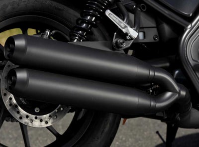 Honda レブル250 (型式：8BK-MC49) パワーヘッダーW マットブラック 