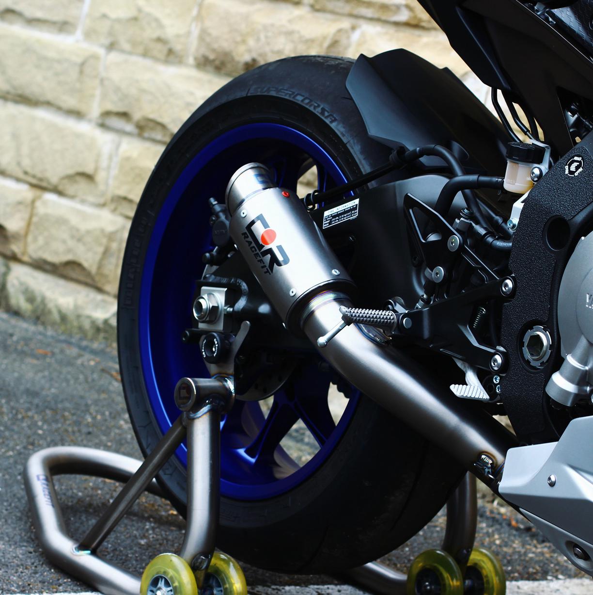 ヤマハ YZF-R1 15-26 グローラー スリップオンマフラー RACEFIT