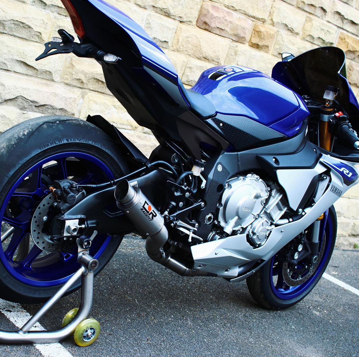 ヤマハ YZF-R1 15-26 グローラー スリップオンマフラー RACEFIT
