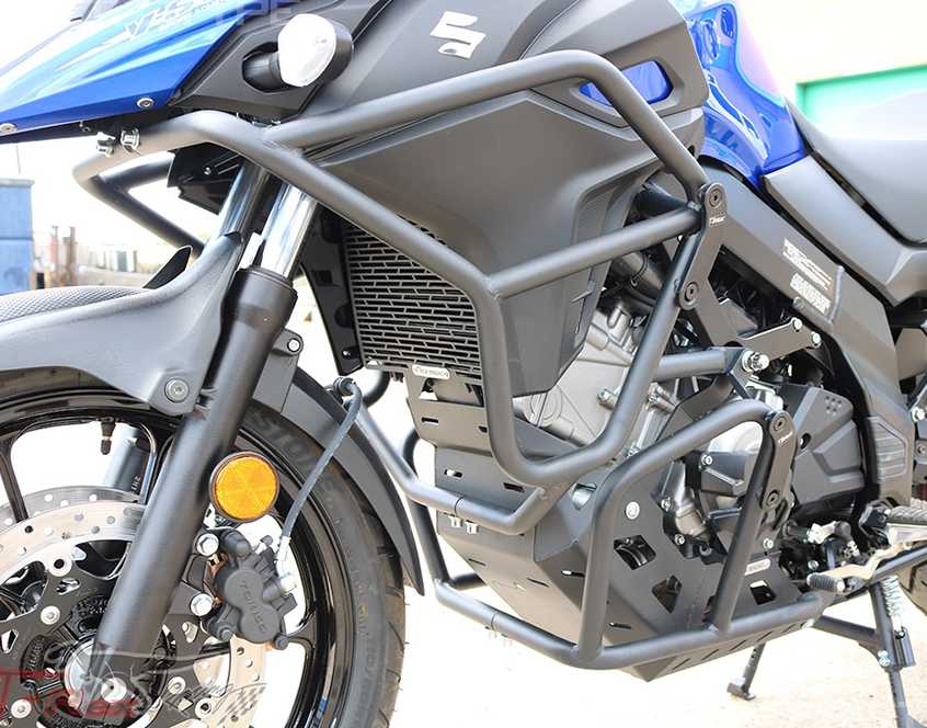 Suzuki Vストローム650 (17-25) トップエンジンガード クラッシュケージ Top Engine Guards T-Rex Racing_2