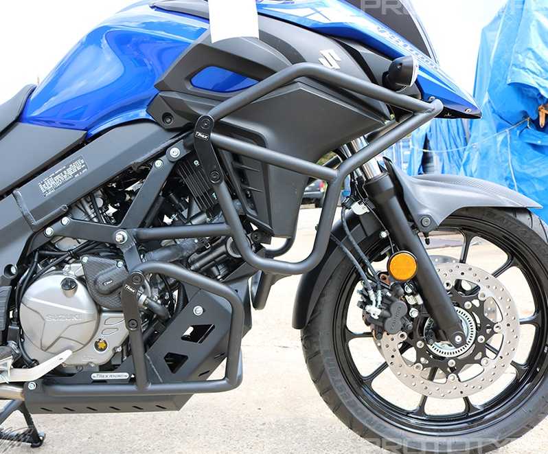 Suzuki Vストローム650 (17-25) トップエンジンガード クラッシュケージ Top Engine Guards T-Rex Racing_4